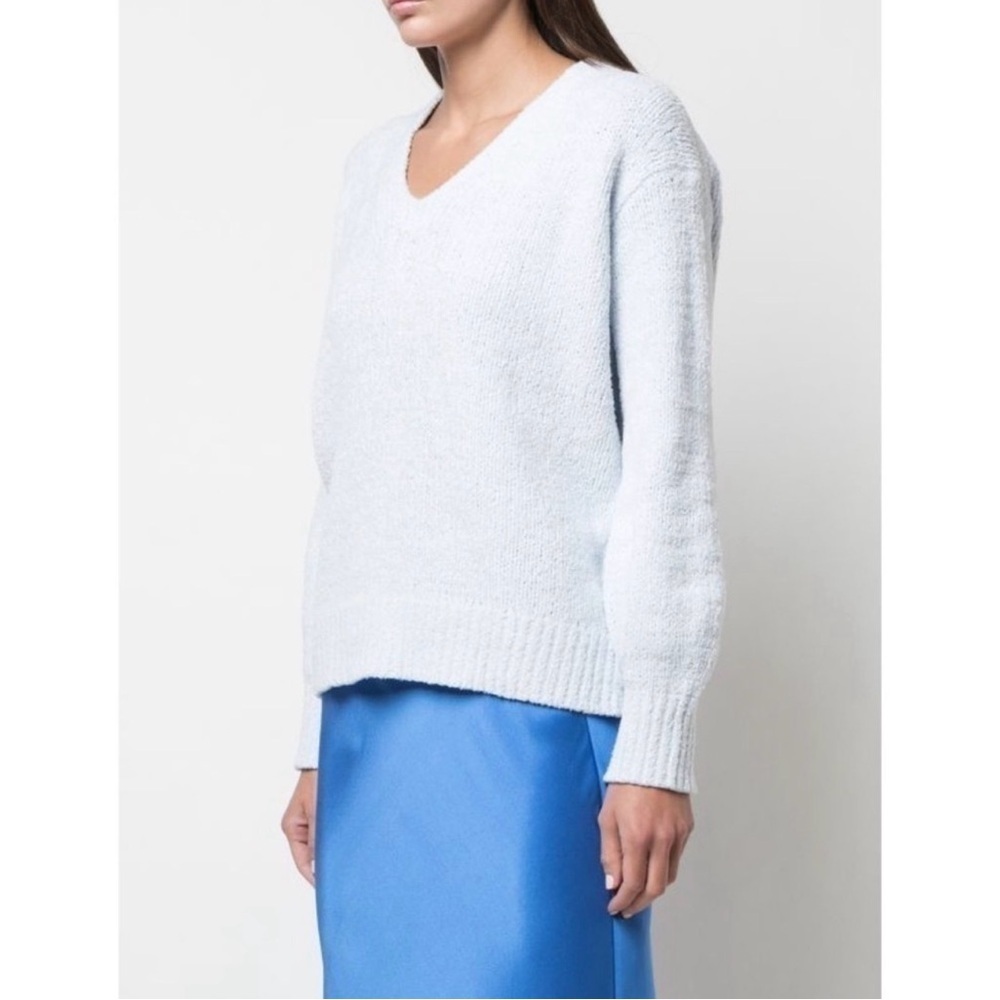Vince Textured Knit Cotton Jumper